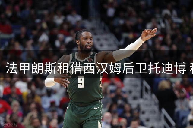 法甲朗斯租借西汉姆后卫托迪博 租期一年无买断